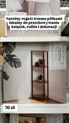 Pepco Regał narożny Pepco Home oferta