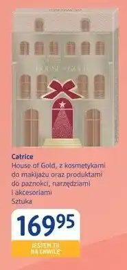 dm drogerie markt Kalendarz adwentowy House of Gold Catrice oferta