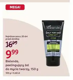 Rossmann Peelingujący żel do mycia twarzy Bielenda oferta