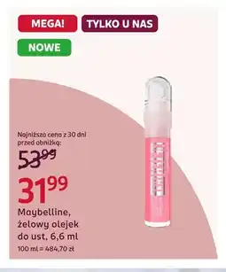 Rossmann Żelowy olejek do ust Maybelline oferta