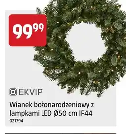 Jula Wianek bożonarodzeniowy z lampkami LED Ø50 cm Ekvip oferta