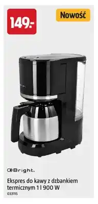 Jula Ekspres do kawy z dzbankiem termicznym 1 l Bright oferta