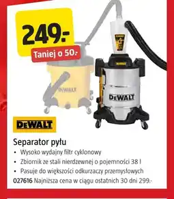 Jula Separator pyłu DeWalt oferta
