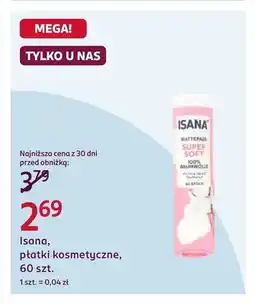 Rossmann Płatki kosmetyczne Isana oferta