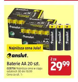 Jula Baterie Aa 20 szt. Anslut oferta