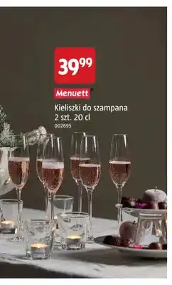Jula Kieliszki do szampana 2-pak Menuett oferta