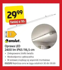 Jula Oprawa LED 2400lm IP65 116,5 cm Anslut oferta