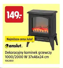 Jula Dekoracyjny kominek grzewczy Anslut oferta
