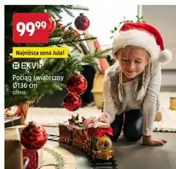 Jula Pociąg świąteczny Ø136 cm Ekvip oferta