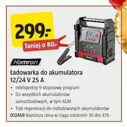 Jula Ładowarka do akumulatora 25A Hamron oferta