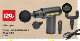 Jula Pistolet do masażu 4 w 1 Bright oferta
