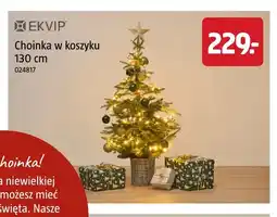 Jula Choinka w koszyku 130 cm Ekvip oferta