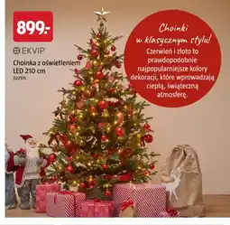 Jula Choinka z oświetleniem LED 210 cm Ekvip oferta