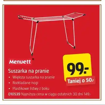 Suszarka na pranie Menuett