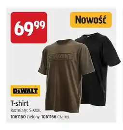 Jula T-shirt DeWalt oferta
