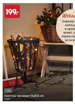 Jula Palenisko ogrodowe 51xØ35 cm Burns & Barkles oferta