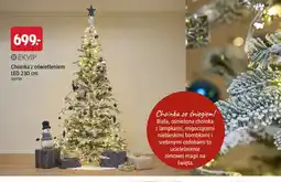 Jula Choinka z oświetleniem LED 230 cm Ekvip oferta
