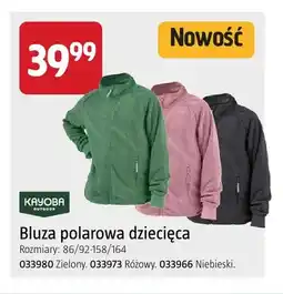 Jula Bluza polarowa dziecięca Kayoba Outdoor oferta