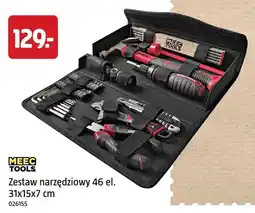 Jula Zestaw narzędziowy 46 el. 31x15x7 cm Meec Tools oferta