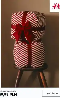 H&M Świąteczna poduszka H & M oferta