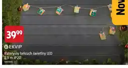 Jula Bateryjny łańcuch świetlny LED 1,3 m Ekvip oferta