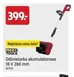 Jula Odśnieżarka akumulatorowa 280 mm Meec Tools oferta