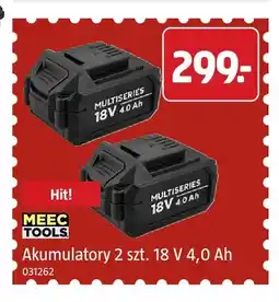 Jula Akumulatory 2-pak 4,0Ah Meec Tools oferta