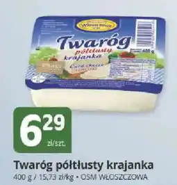 Marketvita Twaróg półtłusty krajanka OSM WŁOSZCZOWA oferta