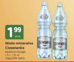 Marketvita Woda mineralna Cisowianka oferta