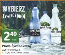 Marketvita Woda Żywiciel Zdrój oferta