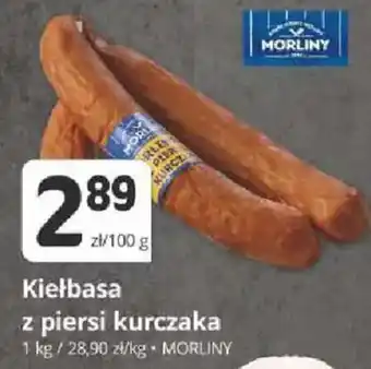 Kiełbasa z piersi kurczaka MORLINY