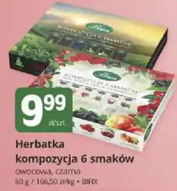 Marketvita Herbatka kompozycja 6 smaków Bifix oferta