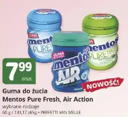 Marketvita Guma do żucia Mentos Pure Fresh, Air Action oferta