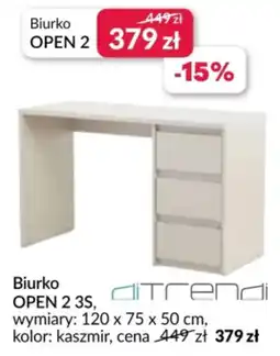 Agata Meble Biurko OPEN 2 3S, diTRENDI oferta