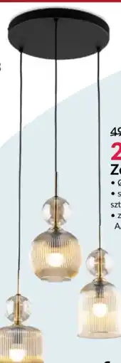 Agata Meble Lampa wiszaca Sophia cognac 3 oferta