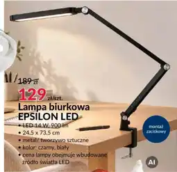 Agata Meble Lampa biurkowa epsilon led oferta