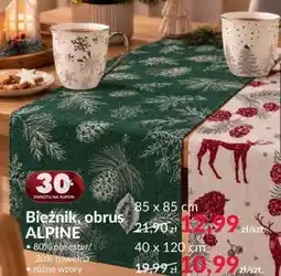 Agata Meble Bieżnik, obrus Alpine oferta