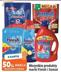 E.Leclerc Wszystkie produkty marki Finish i Somat oferta