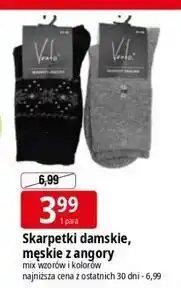 E.Leclerc Skarpety męskie angora Vento oferta