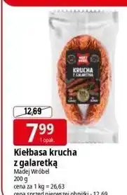 E.Leclerc Kiełbasa krucha z galaretką Madej & Wróbel oferta