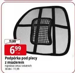 E.Leclerc Podpórka pod plecy z masażeremm Forever oferta