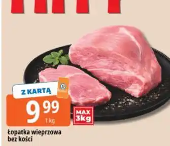 Łopatka wieprzowa bez kości