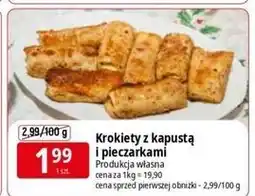 E.Leclerc Krokiety z kapustą i grzybami Garmaż E.leclerc oferta