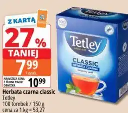 E.Leclerc Herbata czarna classic Tetley oferta