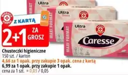 E.Leclerc Chusteczki higieniczne Caresse oferta