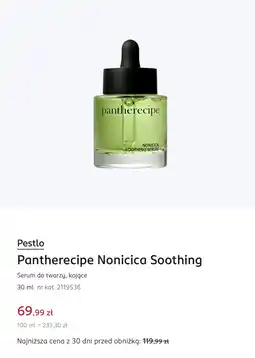 Rossmann Pestlo Pantherecipe Nonicica Soothing Serum do twarzy, kojące oferta