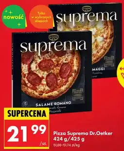 Biedronka Pizza Suprema Salame Romano Dr.Oetker oferta