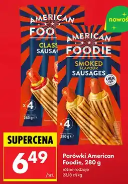 Biedronka Parówki American Foodie Smoked Flavour oferta