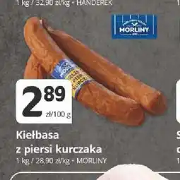 Marketvita Kiełbasa z piersi kurczaka Morliny oferta