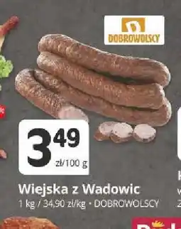 Marketvita Kiełbasa Wiejska z Wadowic Dobrowolscy oferta
